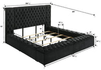 LILIANA 5203BK-K (5-Piece Bed Set)