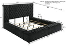LILIANA 5203BK-K (5-Piece Bed Set)