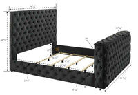 JOSEPHINE 5213BK (6-Piece Bed Set)