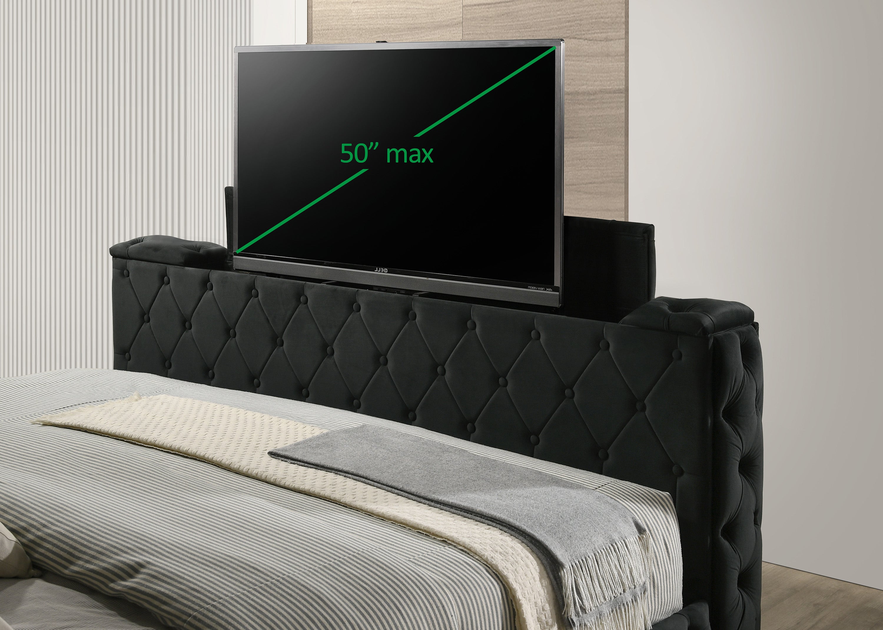 JOSEPHINE 5213BK (6-Piece Bed Set)