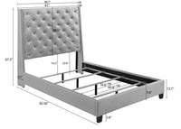 CHANTILLY 5265BK-Q (2-Piece Bed Set)