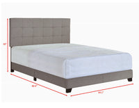 FLORENCE SETB9270-5270GY (6-Piece Bedroom Set)
