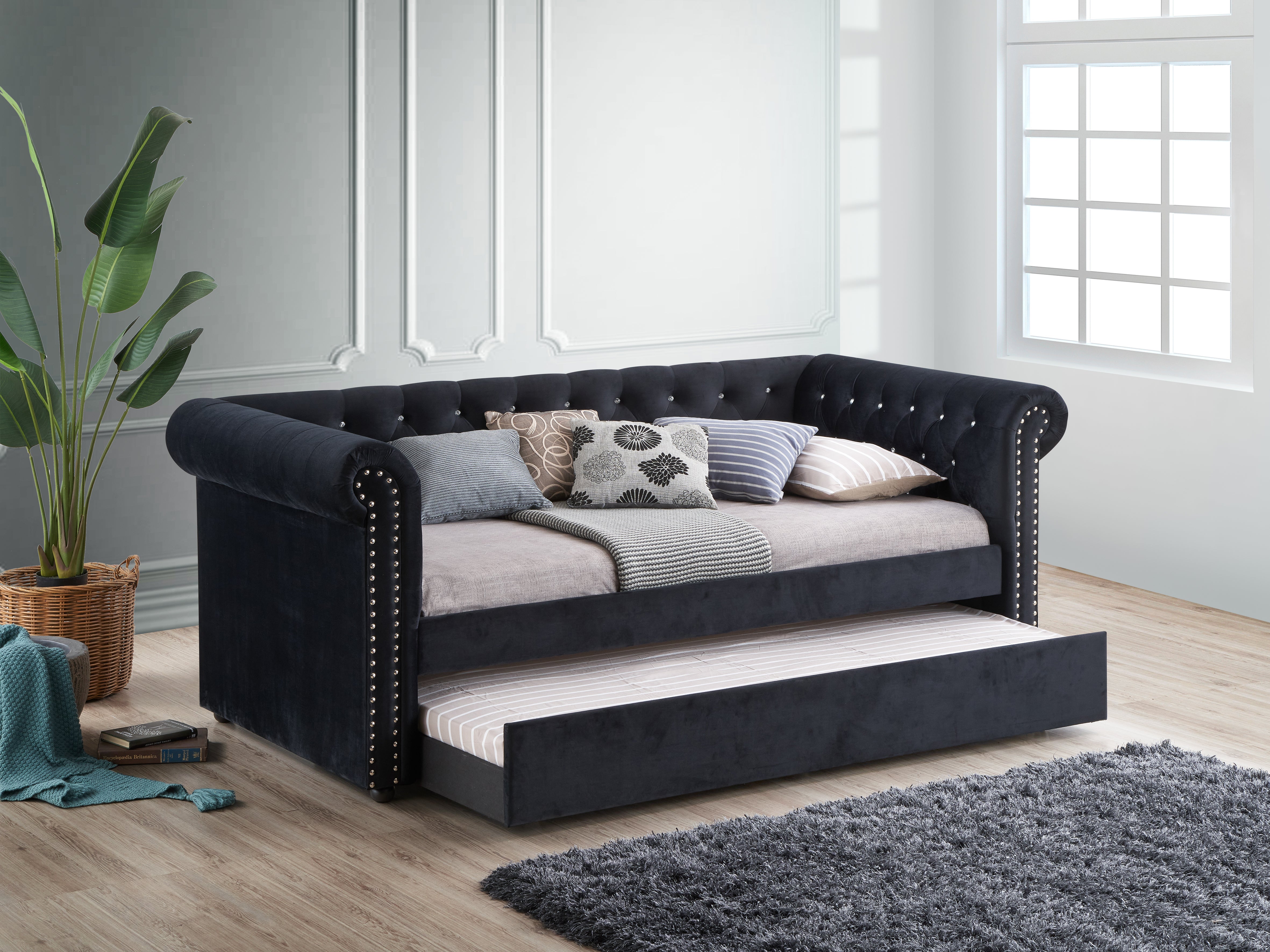 ELLIE 5332BK-SET (2-Piece Daybed Set)