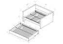 MOLLY 5336WH-SET (2-Piece Daybed Set)