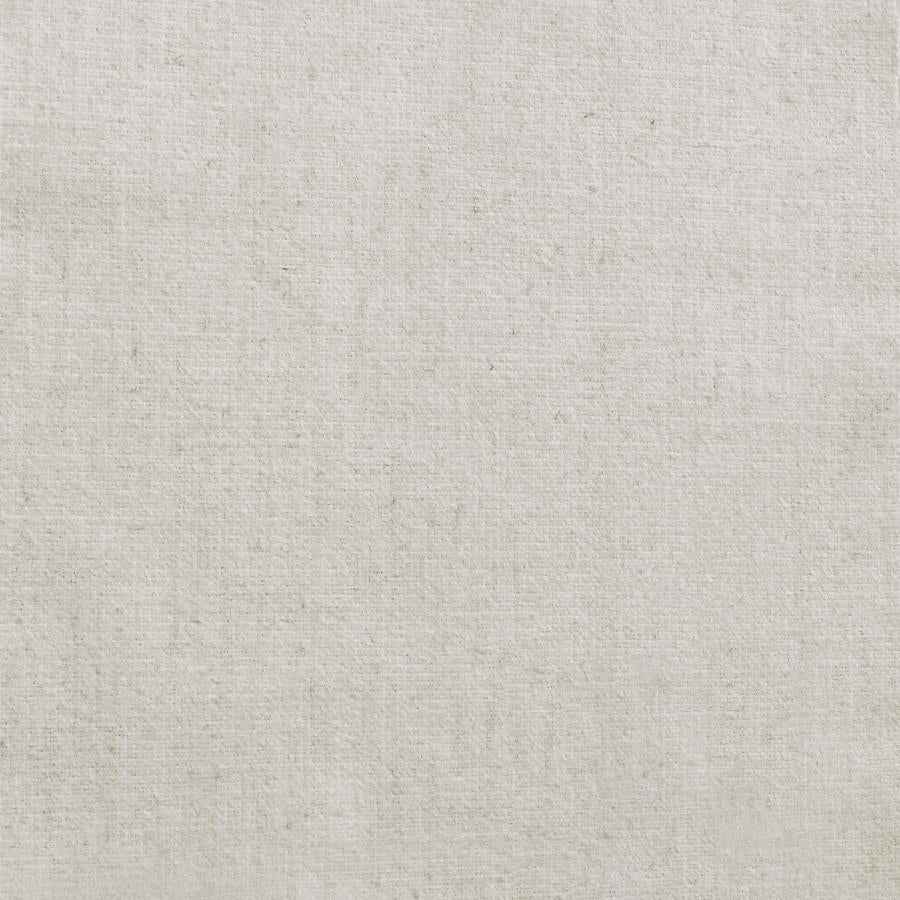 Serene Square Upholstered Ottoman Beige