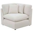 Hobson 5-piece Upholstered Modular Sectional Sofa Ivory