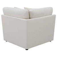 Hobson Upholstered Corner Ivory