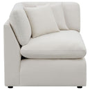Hobson Upholstered Corner Ivory
