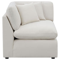Hobson Upholstered Corner Ivory