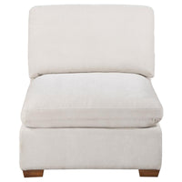 Lakeview 5-piece Upholstered Modular Sectional Sofa Ivory