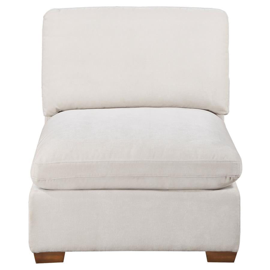 Lakeview 5-piece Upholstered Modular Sectional Sofa Ivory