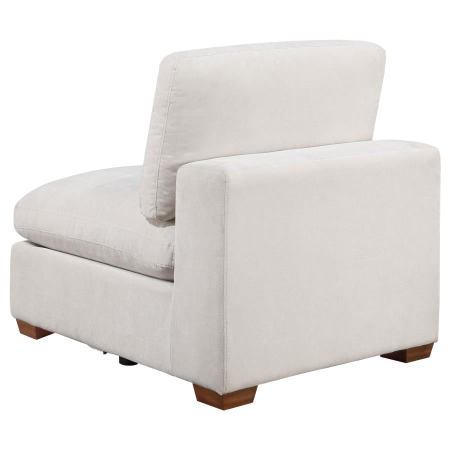 Lakeview 5-piece Upholstered Modular Sectional Sofa Ivory
