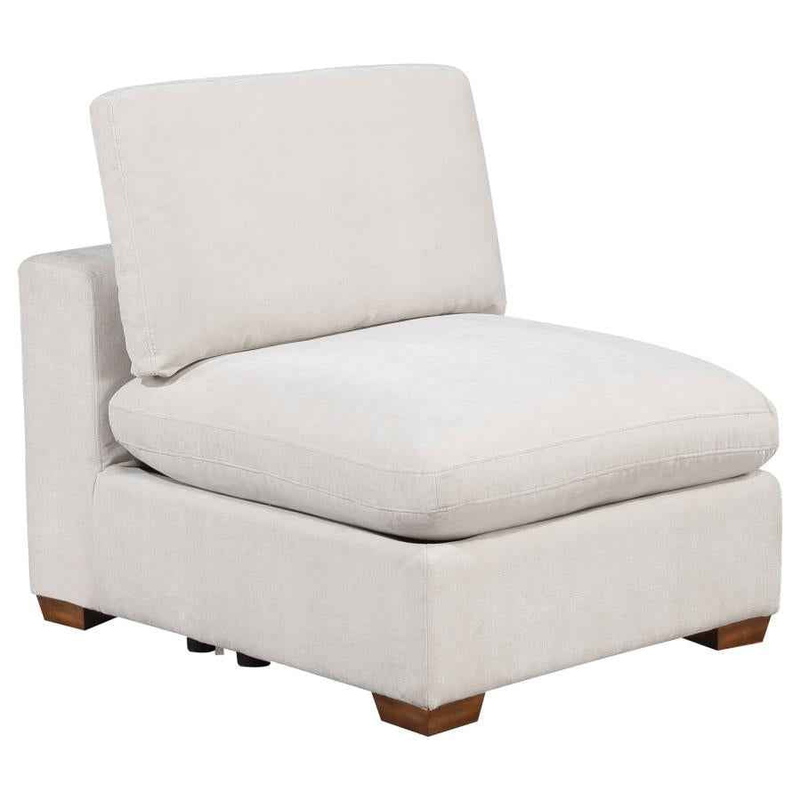 Lakeview 6-piece Upholstered Modular Sectional Sofa Ivory