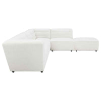Sunny 6-piece Upholstered Modular Sectional Sofa Natural
