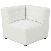 Sunny Upholstered Corner Chair Natural