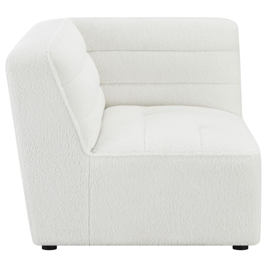 Sunny Upholstered Corner Chair Natural