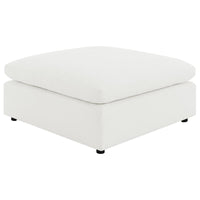Raleigh 6-piece Boucle Upholstered Modular Sectional Ivory