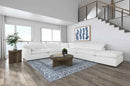 Raleigh 6-piece Boucle Upholstered Modular Sectional Ivory