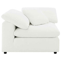 Raleigh Boucle Upholstered Corner Chair Ivory