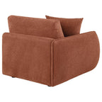 Home & Sleep Outlet - Elysia Chenille Upholstered Modular LAF Chair Coral