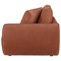 Elysia Fabric Upholstered Modular RAF Chair Coral