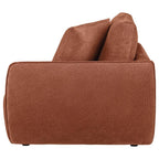 Home & Sleep Outlet - Elysia Chenille Upholstered Modular RAF Chair Coral