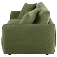 Elysia Fabric Upholstered Modular Lounge Loveseat Green