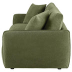 Home & Sleep Outlet - Elysia Chenille Upholstered Modular Lounge Loveseat Green