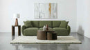 Elysia Fabric Upholstered Modular Lounge Sofa Green