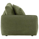Elysia Fabric Upholstered Modular LAF Chair Green
