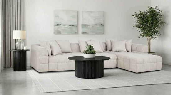 Amara 3-Piece Upholstered Sectional Sofa