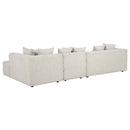 Amara 3-Piece Upholstered Sectional Sofa