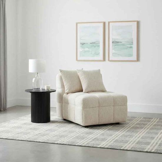 Amara Upholstered Armless Chair