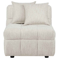 Amara Upholstered Armless Chair