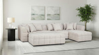 Amara Upholstered Armless Chair