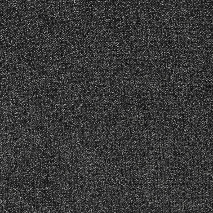 Sunny Upholstered Armless Chair Dark Charcoal