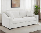Home & Sleep Outlet - Ashlyn Fabric Upholstered Track Arm Sofa Sand
