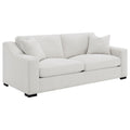 Home & Sleep Outlet - Ashlyn Fabric Upholstered Track Arm Sofa Sand