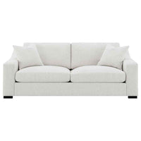 Ashlyn Fabric Upholstered Track Arm Sofa Sand