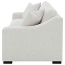 Ashlyn Fabric Upholstered Track Arm Sofa Sand