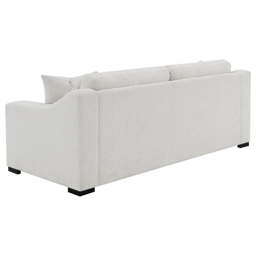 Home & Sleep Outlet - Ashlyn Fabric Upholstered Track Arm Sofa Sand