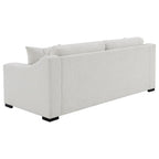 Home & Sleep Outlet - Ashlyn Fabric Upholstered Track Arm Sofa Sand
