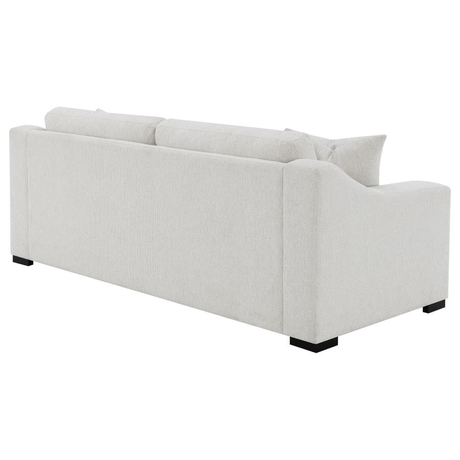 Home & Sleep Outlet - Ashlyn Fabric Upholstered Track Arm Sofa Sand