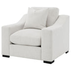 Home & Sleep Outlet - Ashlyn Fabric Upholstered Track Arm Accent Chair Sand