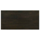 Rachelle 3-piece Rectangular Coffee Table Set Deep Merlot