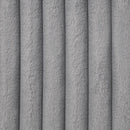 Jacana Corduroy Upholstered Dual Power Chaise Sofa Grey