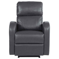 Grant Upholstered Power Recliner Chair Grey