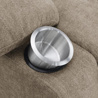 Houston Upholstered Power Lift Recliner Chair Camel - Home & Sleep Outlet
