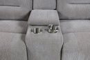 Gilson 2-piece Chenille Upholstered Reclining Sofa Set Grey - Home & Sleep Outlet