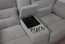 Gilson 2-piece Chenille Upholstered Reclining Sofa Set Grey - Home & Sleep Outlet
